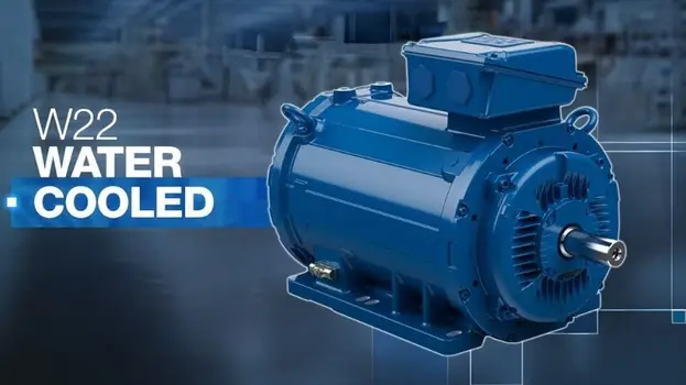 WEG'nin W22 su soğutmalı motorları tünel delme, denizcilik ve enjeksiyon kalıplama uygulamaları için idealdir
